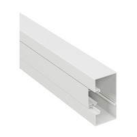 LEGRAND-638030 - DLP-S kábelcsatorna 100x50 mm, merev fedéllel, bepattintható 45-ös szerelvényhez, fehér