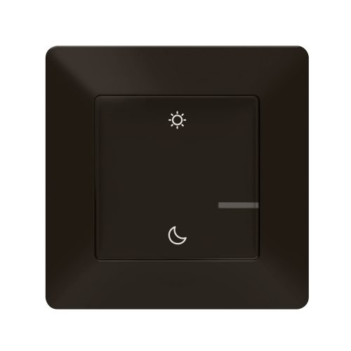 LEGRAND-756389 - Valena Life okos forgatókönyv kapcsoló (távvezérlő) Home + Control alkalmazásban beállított ébredés / elalvás forgatókönyvek indítására; díszítőkerettel, elemmel és kétoldalú ragasztó