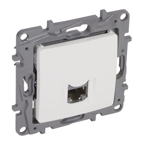 LEGRAND-764575 - Niloé RJ45 Cat.6 STP körmös aljzat, fehér