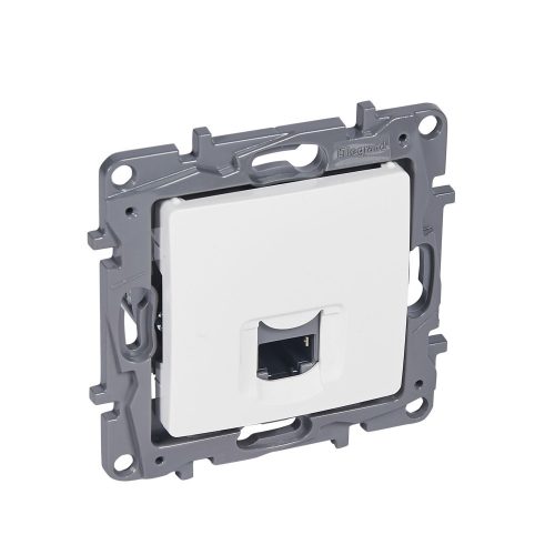 LEGRAND-764577 - Niloé RJ45 Cat.6 FTP körmös aljzat, fehér