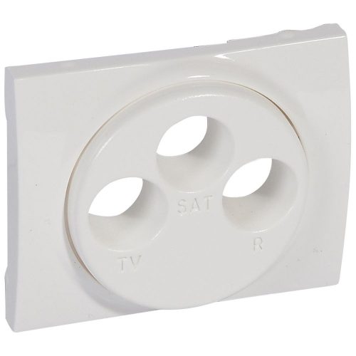 LEGRAND-771073 - Galea Life TV-RD-SAT antenna-csatlakozóaljzat burkolat, fehér