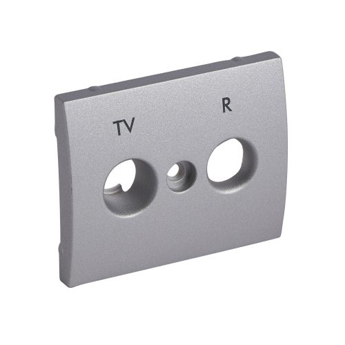 LEGRAND-771383 - Galea Life TV-RD burkolat (30 mm) alumínium