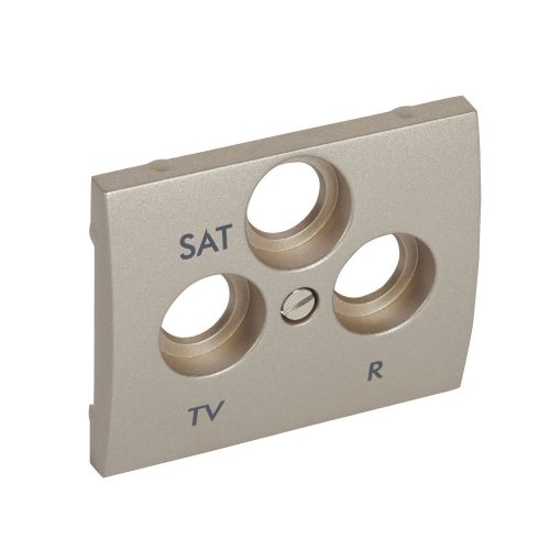 LEGRAND-771489 - Galea Life TV-RD-SAT burkolat titánium