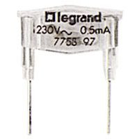 LEGRAND-775897 - Legrand 230V 0,5mA zöld glimmlámpa