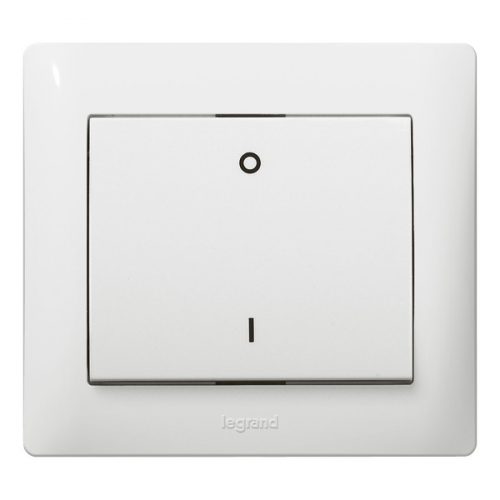 LEGRAND-777015 - Galea Life I-0 billentyű, fehér