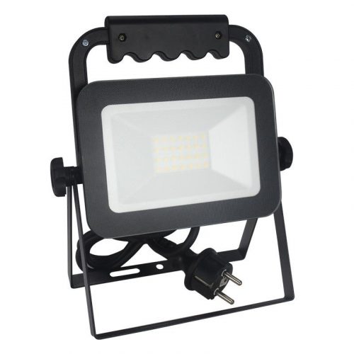 LED HQ reflektor 20W + fogantyú / 4000K / BK / H - LF2022H