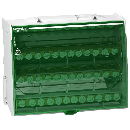 SCHNEIDER LGY412548 - LINERGY DS csavaros elosztó blokk, 125A, 4P, 48 furat