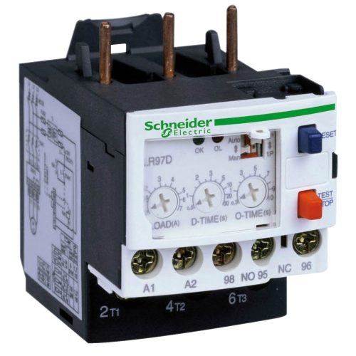 SCHNEIDER LR97D015B - Elektronikus relé D mágneskapcsoló, 0.3-1.3A, 24VAC/DC