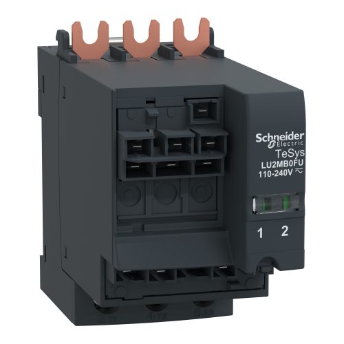 SCHNEIDER LU2MB0FU - Irányváltó blokk energiaátviteli alapmodul alá közvetlenül, 32A, 110-240VAC/DC