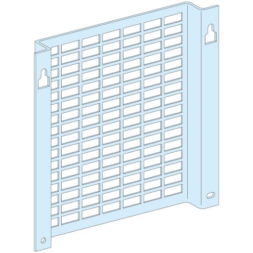 SCHNEIDER LVS03176 - 4M-os süllyesztett rácsos szerelőlap csat. G rendszer