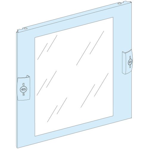 SCHNEIDER LVS03352 - Átlátszó homloklap, 4 M-os, W=250mm