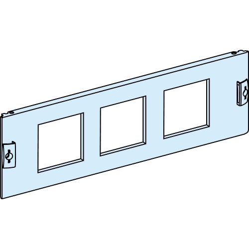 SCHNEIDER LVS03911 - Kivágott homloklap 96x96mm műszerhez