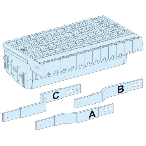 SCHNEIDER LVS04403 - Polypact rögzített készülék, billenőkaros kapcsoló, 3P