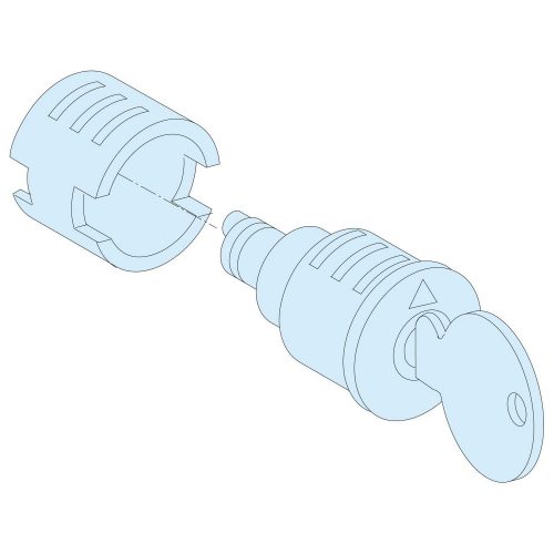 SCHNEIDER LVS09933 - IP55 zár + 2 kulcs no. 2433A