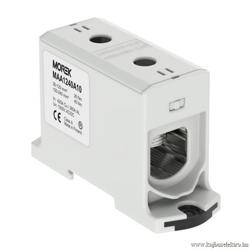 MOREK - OTL240 szürke - Fővezetéki sorkapocs, 1xAl/Cu 35-240, 1500V, szürke - HD Hungária - MAA1240A10