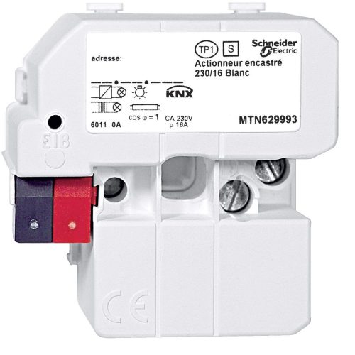 SCHNEIDER MTN629993 - Merten-KNX terepi süllyesztett kapcsolóaktor 230/16