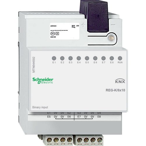 SCHNEIDER MTN644592 - Merten-KNX REG-K/8x10 bináris bemenet