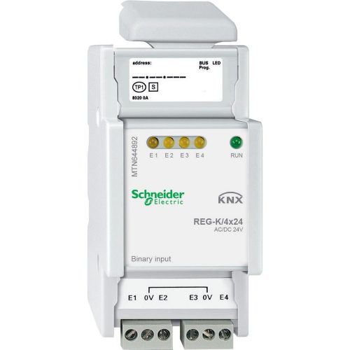 SCHNEIDER MTN644892 - Merten-KNX REG-K/4x24 bináris bemenet