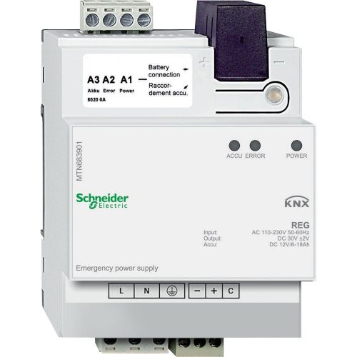 SCHNEIDER MTN683901 - Merten-KNX REG-K tartalék tápegység