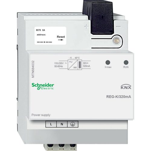 SCHNEIDER MTN684032 - Merten-KNX REG-K tápegység 320mA