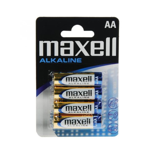 SOMOGYI ELEKTRONIC - Maxell LR6 - AA elem, alkáli, 4db/bliszter