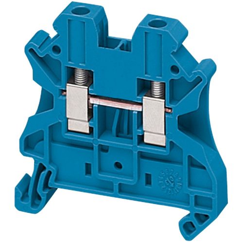 SCHNEIDER NSYTRV42BL - Csavaros egyszintes átkötőkapocs 1x1 csatlakozás 6,2 mm 4 mm2 32A-es kék