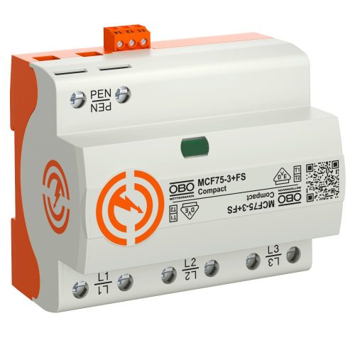 OBO-5096981 LightningController Compact hárompólusú + FS 255V  - MCF75-3+FS