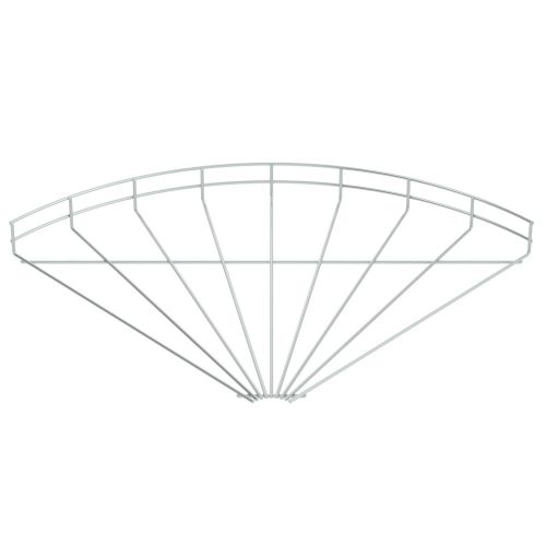 OBO-6001963 90°-os ív rácsos kábeltálcához 55x500 galvanikusan horganyzott, DIN EN 12329 - GRB 90 550 G