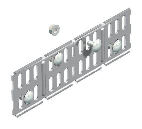 OBO-6067662 sarokösszekötő kábeltálcához, vízszintes 60x200 felületkezelés nélkül, utókezelt - RWVL 60 A2