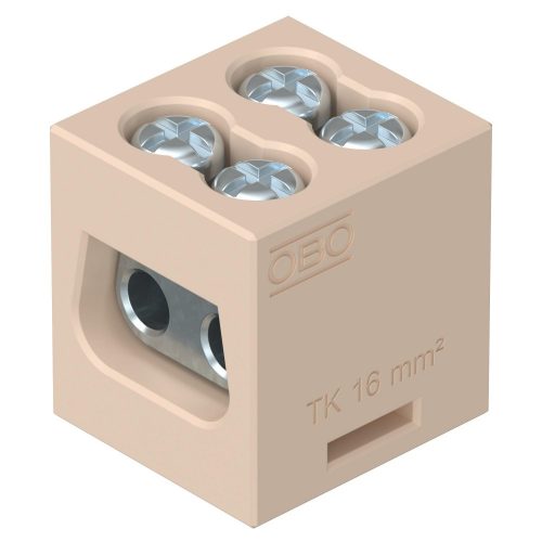 OBO-7205707 Kerámiasorkapocs kettes Firebox T dobozokhoz 16 mm2 0 0 - TK 16-2