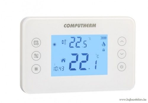 SZOBATERMOSZTÁT - COMPUTHERM T70 - DIGITÁLIS, PROGRAMOZHATÓ