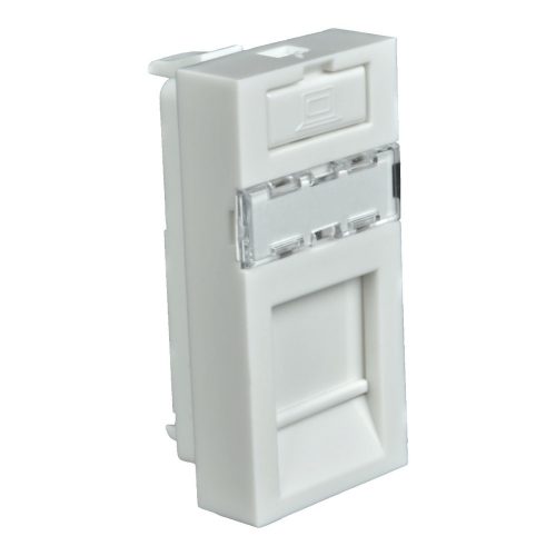 KOPOS ELEKTRO - QD 45X22.5-HOLDER HB - RJ45 fedlap fehér