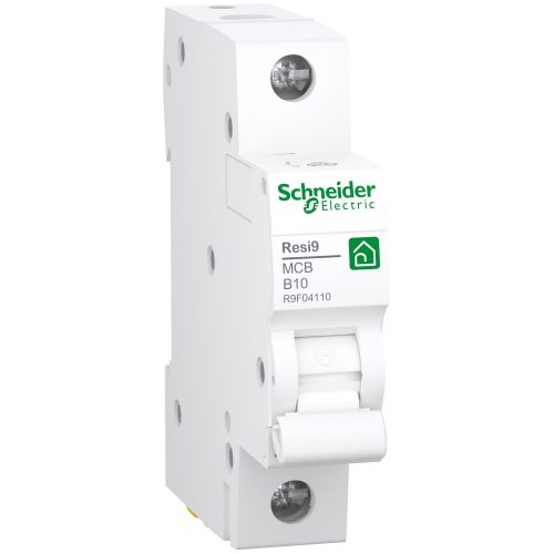 SCHNEIDER R9F04110 - RESI9 kismegszakító, 1P, B, 10A