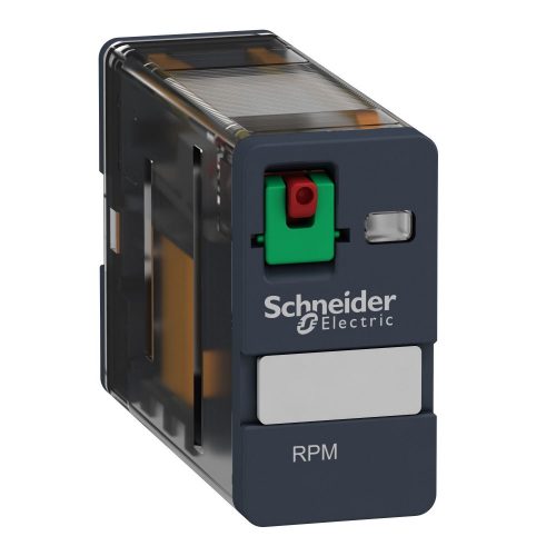 SCHNEIDER RPM11B7 - Zelio RPM teljesítményrelé, 1CO, 15A, 24VAC, tesztgomb