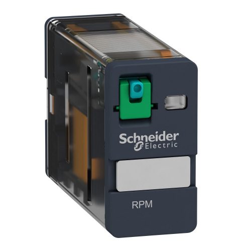 SCHNEIDER RPM11BD - Zelio RPM teljesítményrelé, 1CO, 15A, 24VDC, tesztgomb