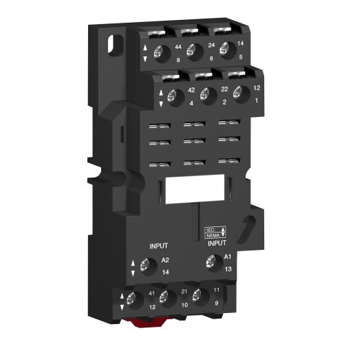 SCHNEIDER RPZF3 - Zelio foglalat, RPM3*** teljesítményreléhez, 3CO, vegyes elrendezésű, csavaros