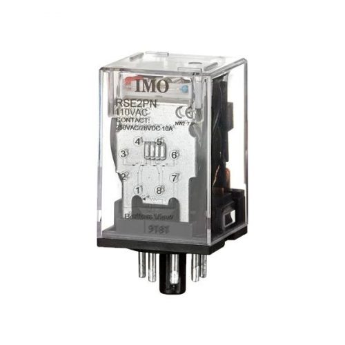 IMO - IMO relé RSE3PN24DC - Ipari relé, 3C/O, 10A, 24VDC, LED, tesztkar - HD Hungária - RSE3PN24DC