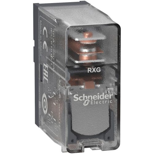 SCHNEIDER RXG15P7 - Zelio RXG Interfész relé, 1CO, 10A, 230VAC