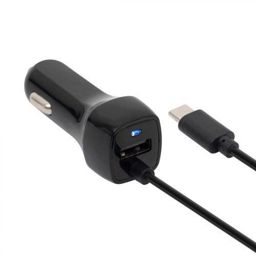 SOMOGYI ELEKTRONIC - SAU 24C - Autós USB + USB-C töltő