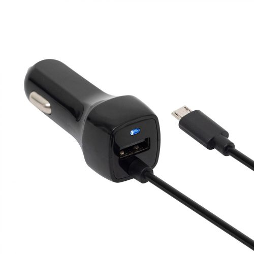 SOMOGYI ELEKTRONIC - SAU 24MU - Autós USB + microUSB töltő