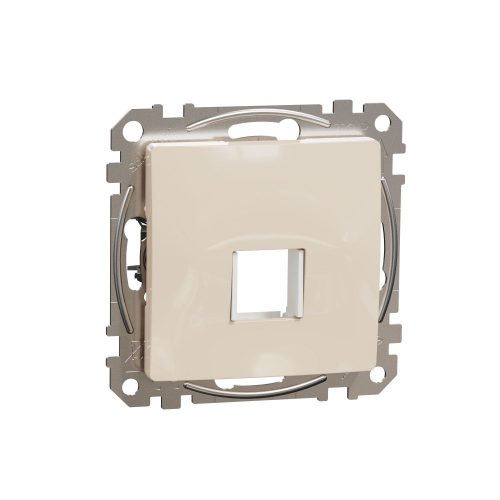 SCHNEIDER SDD112421 - ÚJ SEDNA 1xRJ45 adapter, Keystone betétekhez, bézs