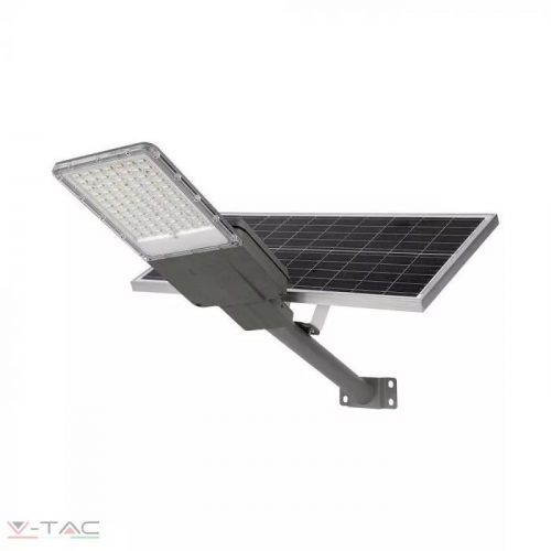 20W Napelemtábla LED Utcai világítással, tartórúddal 6500K - 10225 V-TAC