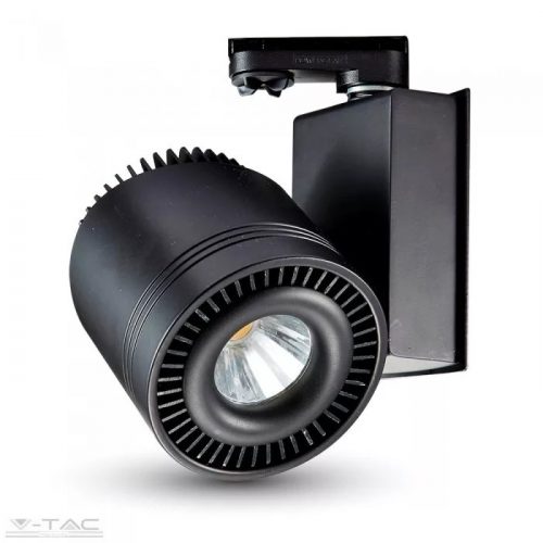 V-TAC-SKU1235 - 33W LED fekete sínes lámpatest CRI>95 6400K 2 év garancia - 1235