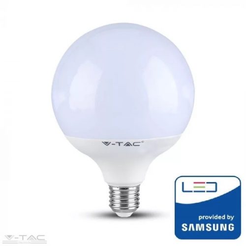 V-TAC-SKU124 - 18W LED izzó Samsung chip E27 G120 4000K 5 év garancia - PRO124