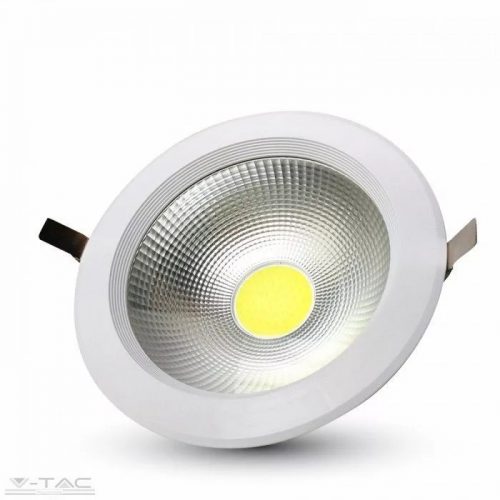 V-TAC-SKU1272 - 10W LED mélysugárzó kör alakú A++ 6400K - 1272