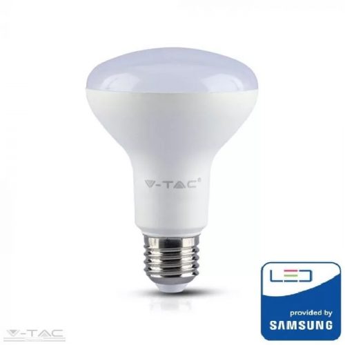 V-TAC-SKU137 - 10W LED izzó Samsung chip E27 R80 6400K 5 év garancia - PRO137