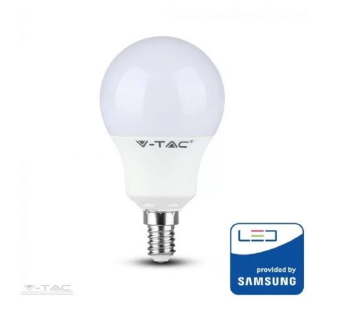 V-TAC-SKU21115 - 8,5W LED izzó Samsung chip E14 A60 4000K - PRO21115