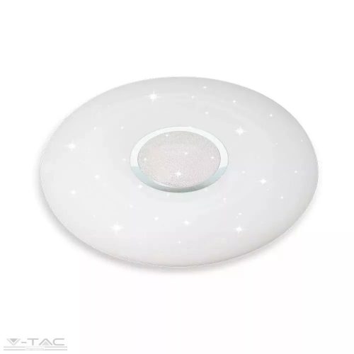 V-TAC-SKU2114911 - 60W dimmelhető kristály hatású LED mennyezeti design lámpa 3 in 1 vezérlővel - 2114911