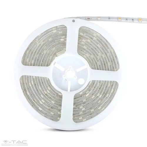 V-TAC-SKU212118 - 4W LED szalag 5050 - 30 LED/m RGB IP65 - 212118 (Csak 5m-es tekercsben rendelhető - NEM vágjuk!)