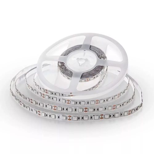 V-TAC-SKU212128 - 11W LED szalag 5050 - 60 LED/m Piros (nem vízálló) - 212128 (Csak 5m-es tekercsben rendelhető - NEM vágjuk!)